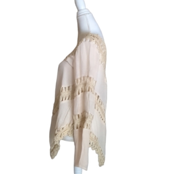 Umgee boho crochet top size M - Picture 6 of 13